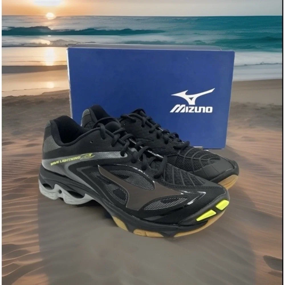 Mizuno WAVE LIGHTNING Z3 Women's NEW Volleyball Shoes Black Multiple Size 9.5